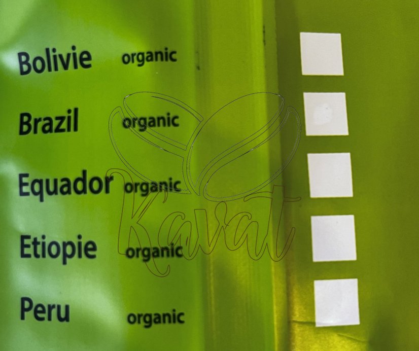Ethiopia organic 500g/1000g - Vaha: 500g
