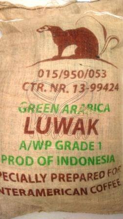 Cibetkova káva Indonesia Kopi Luwak - Vaha: 100g