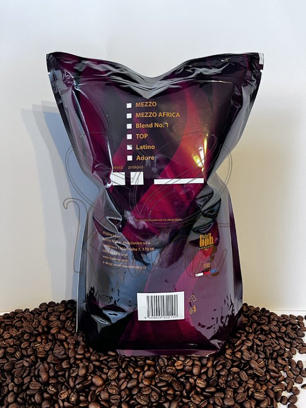 Mezzo Afrika Caffe 500g/1000g - Vaha: 1000g