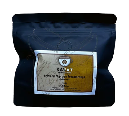 Colombia Supremo Bucamaranga ochutnávková káva